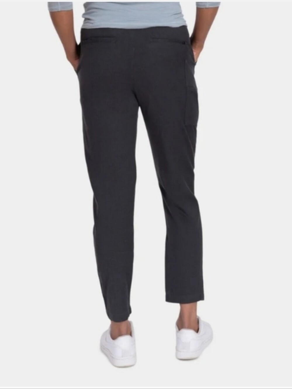 Woolly LongHaul Weekender Merino Wool Stretch Casual Straight Leg Pants Size M - Picture 3 of 13